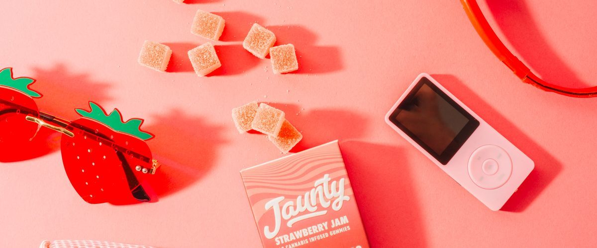 Jaunty cannabis products at Jungle Kingdom Flower dispensary in Bed-Stuy Brooklyn